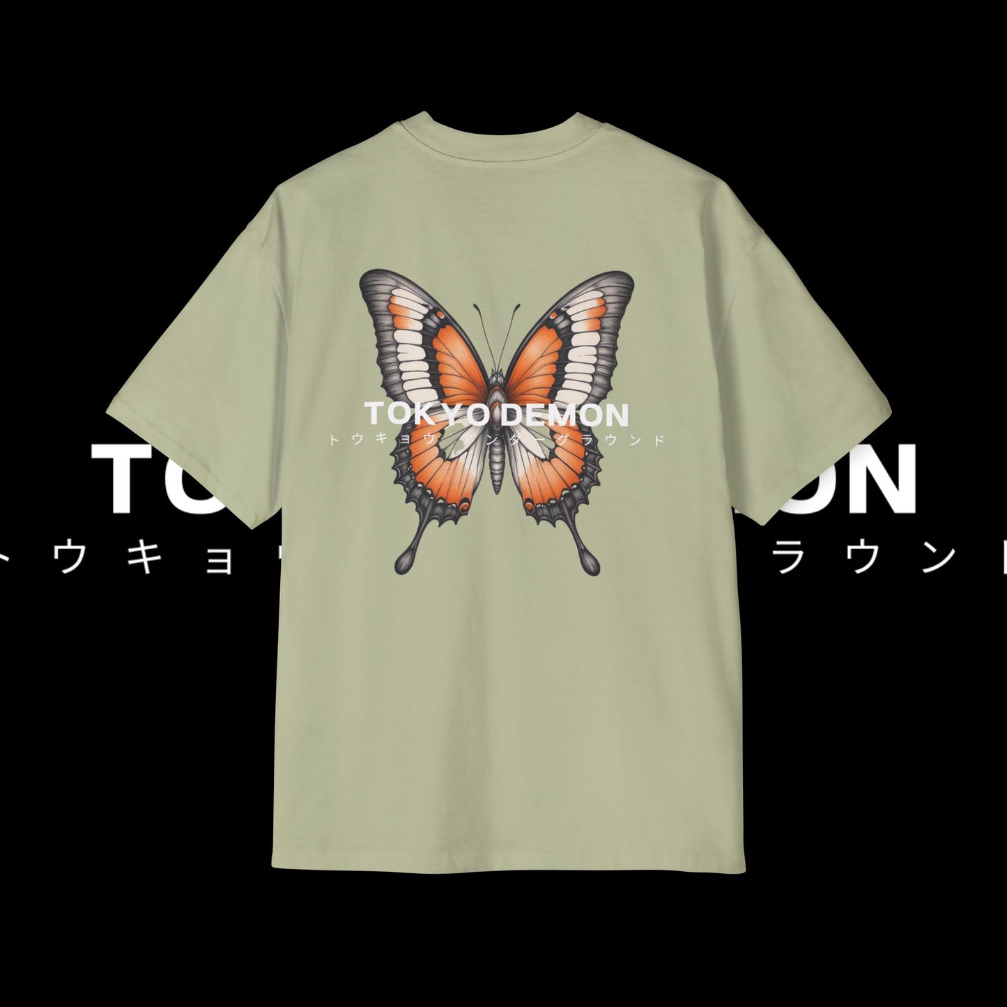 Butterfly Heavy Oversized Tee