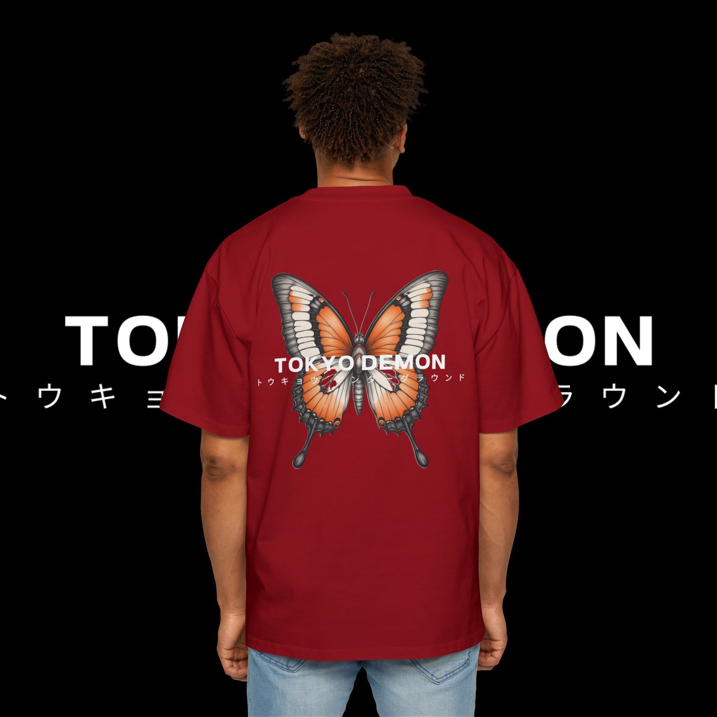 Butterfly Heavy Oversized Tee