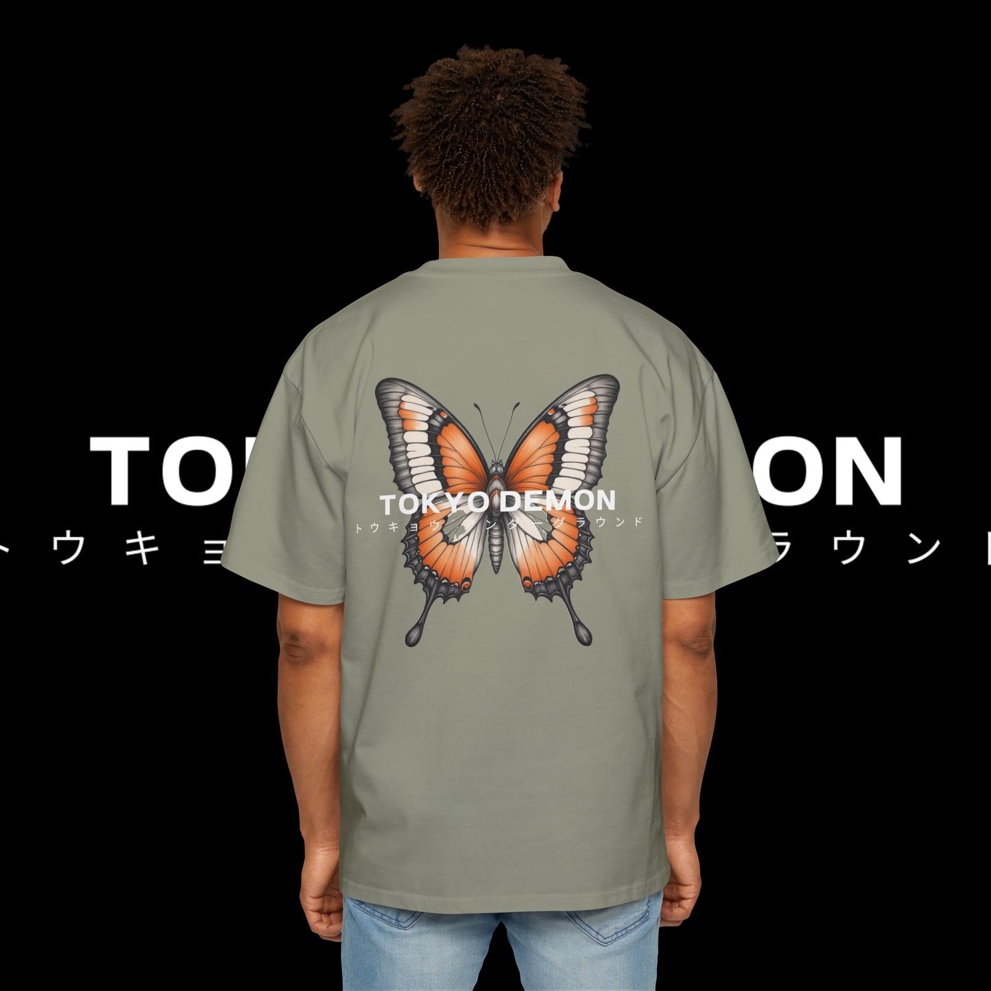 Butterfly Heavy Oversized Tee