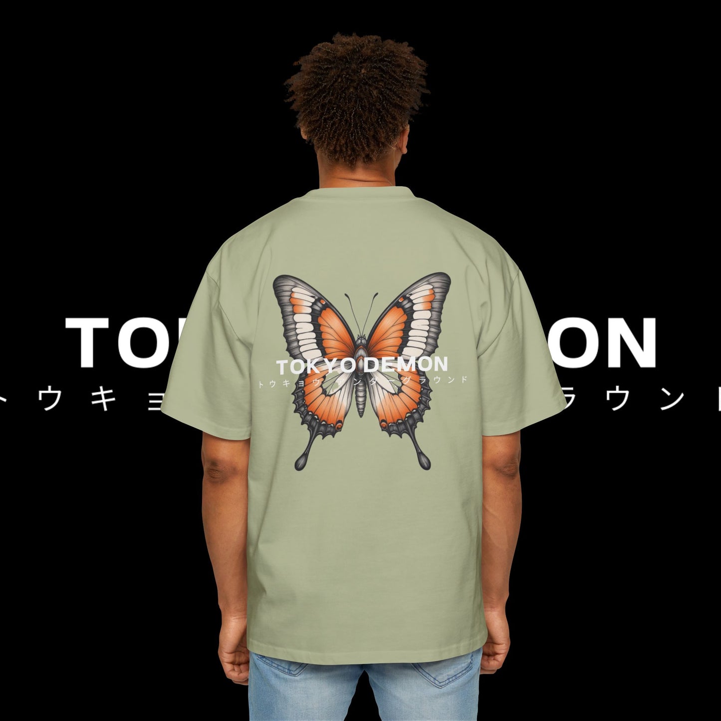 Butterfly Heavy Oversized Tee