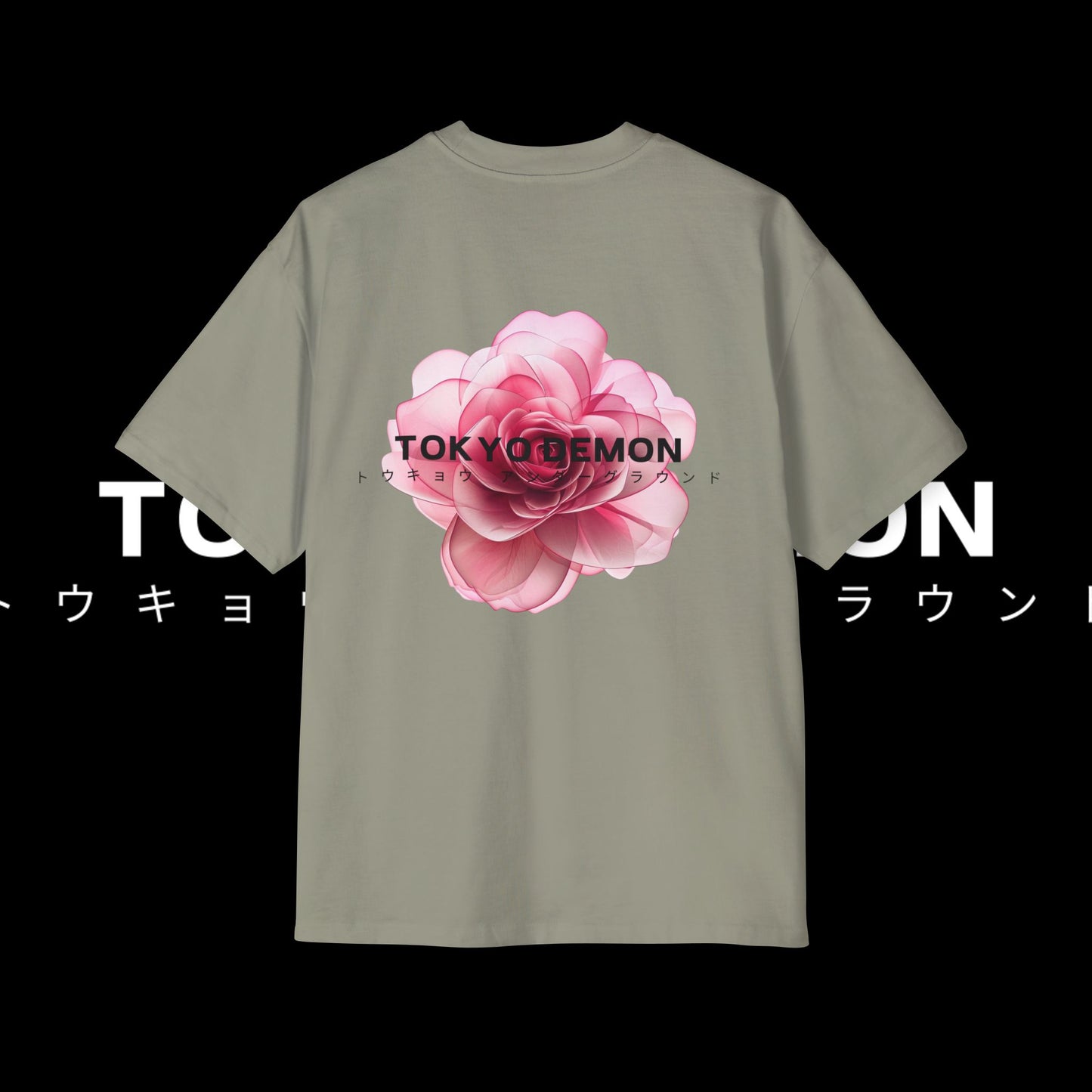 Flora Heavy Oversized Tee