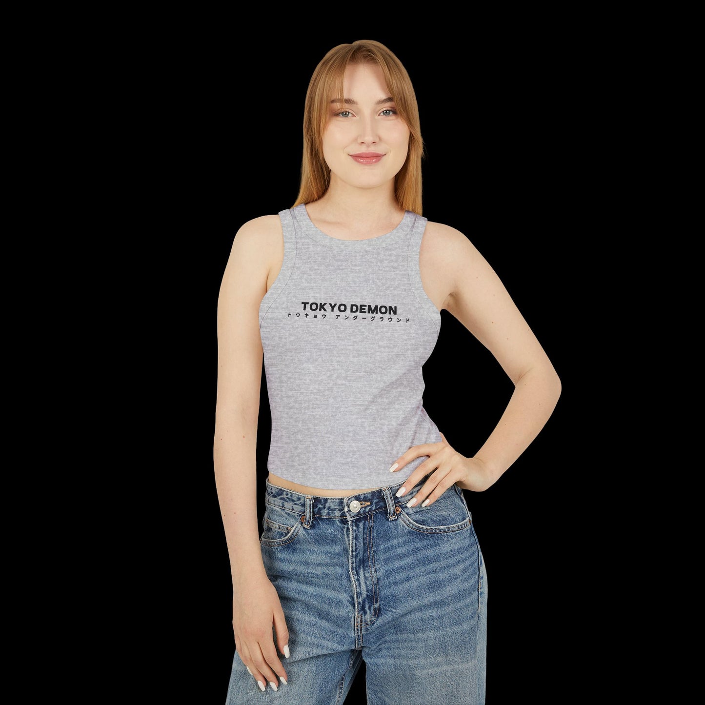 Women's Micro Rib Racer Tank Top