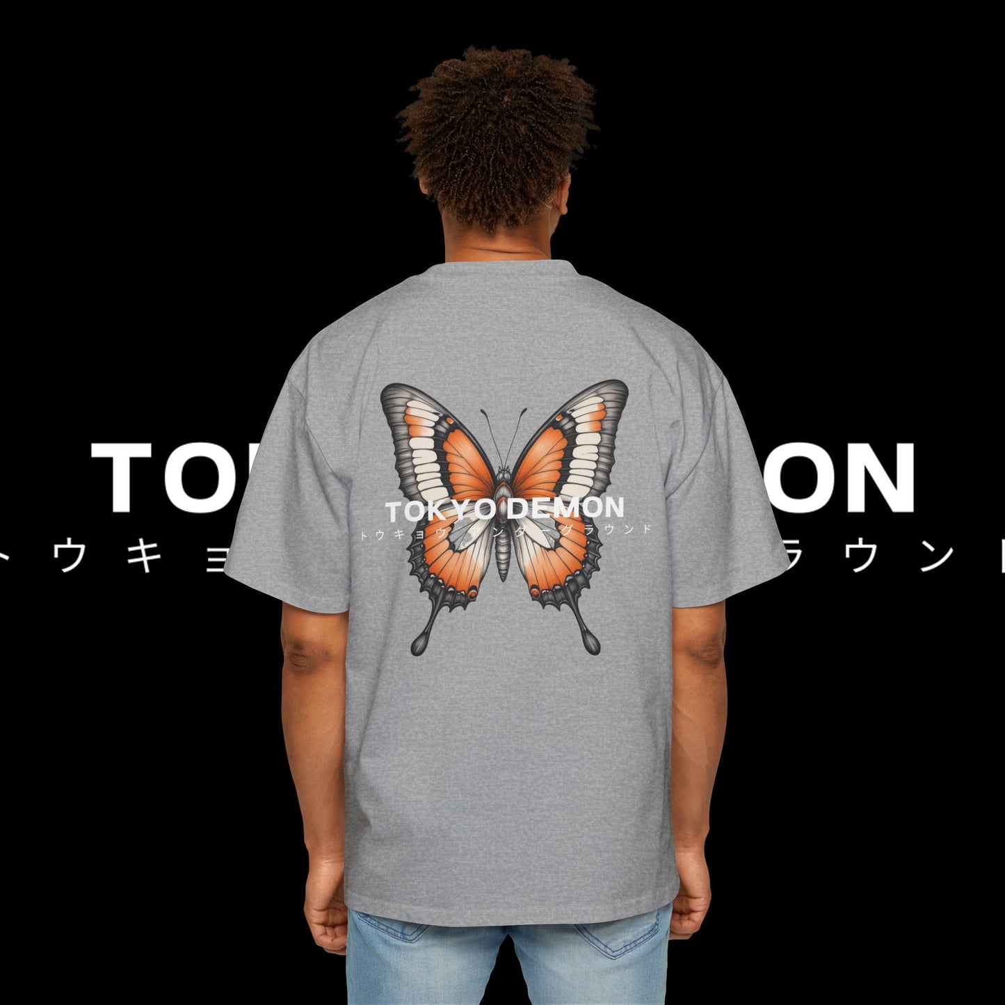 Butterfly Heavy Oversized Tee