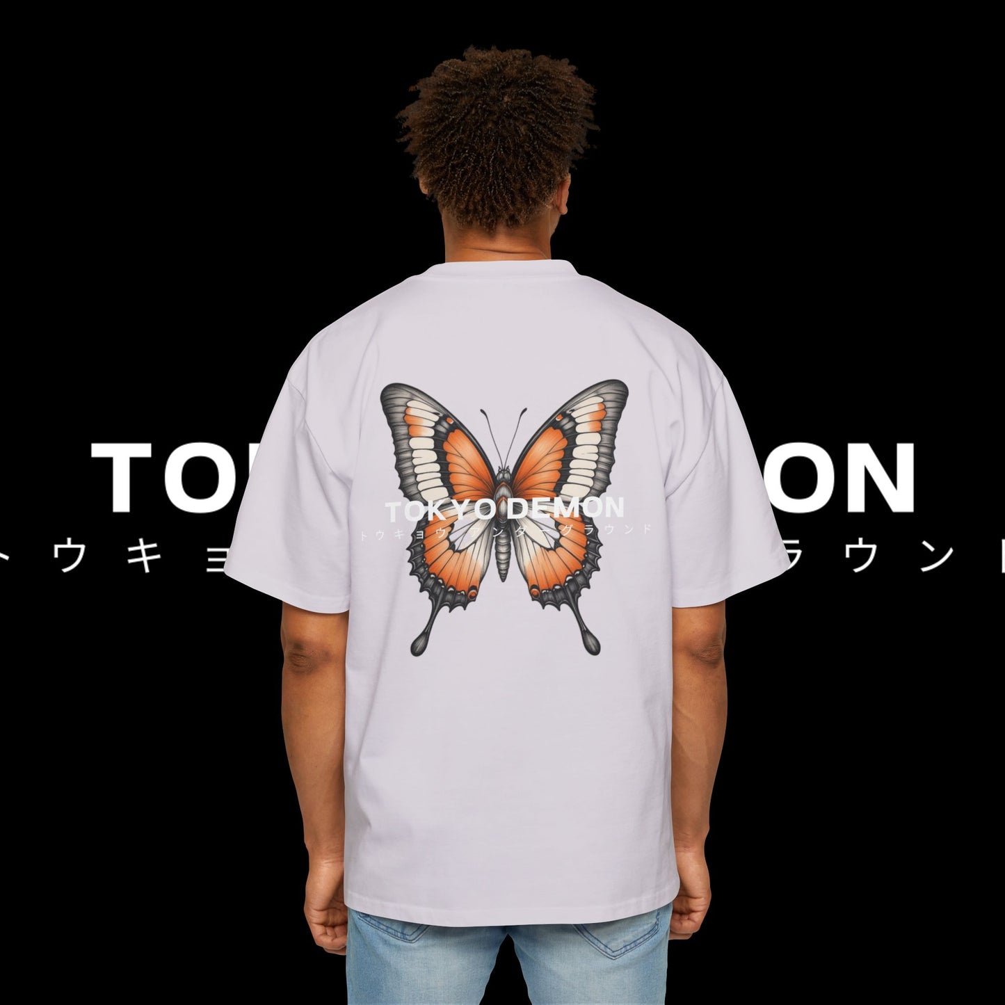 Butterfly Heavy Oversized Tee