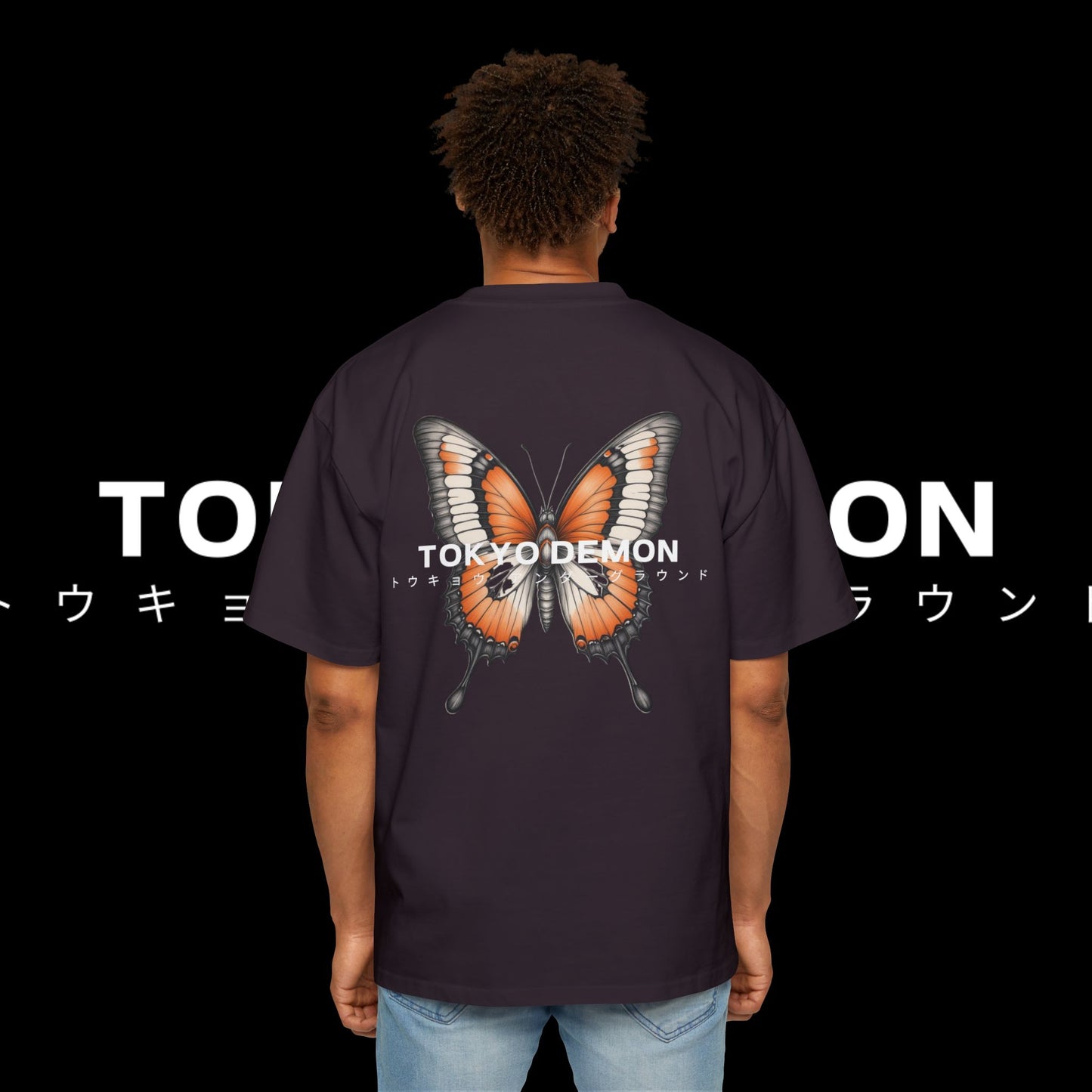 Butterfly Heavy Oversized Tee